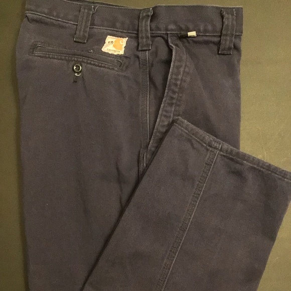 Carhartt fr Navy Blue Pants Relaxed Fit 371-20